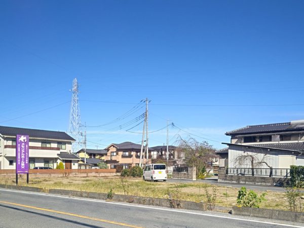 現地 南西方向より