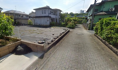 西方向より