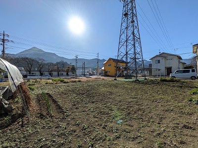 現地北方向より