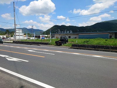 南西方向より